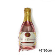 Big Champagne Foil Balloon | by Anwer Fancy | Worldwide Shipping