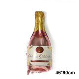 Big Champagne Foil Balloon | by Anwer Fancy | Worldwide Shipping