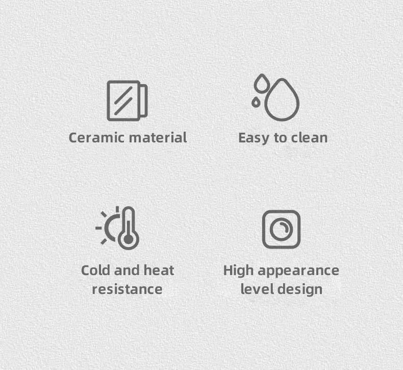 Bincoo Ceramic Coffee Mug Set (260ml) | by Anwer Fancy | Worldwide Shipping