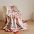 Bohemian Knit Sofa Blanket | by Anwer Fancy | Worldwide Shipping