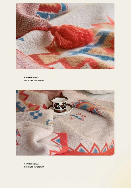 Bohemian Travel Blanket | by Anwer Fancy | Worldwide Shipping