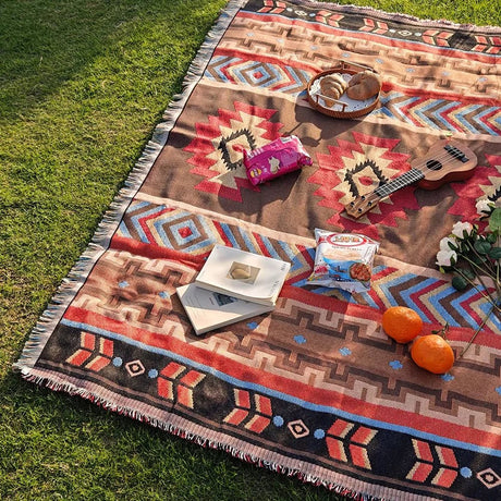 Bohemian Travel Blanket | by Anwer Fancy | Worldwide Shipping