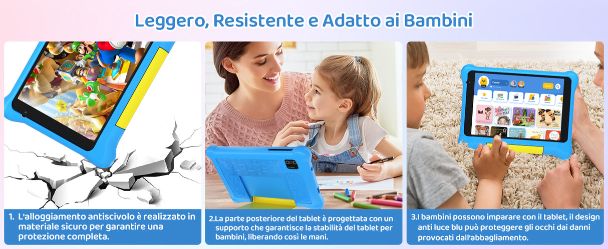 Kids 7-Inch Android Learning Tablet