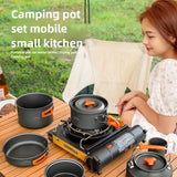 Camping Cookware Combination Set | by Anwer Fancy | Worldwide Shipping