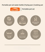 Camping Cookware Combination Set | by Anwer Fancy | Worldwide Shipping