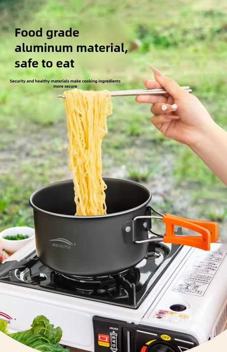 Camping Cookware Combination Set | by Anwer Fancy | Worldwide Shipping