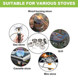 Camping Mess Kit (8pcs) | by Anwer Fancy | Worldwide Shipping