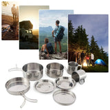 Camping Mess Kit (8pcs) | by Anwer Fancy | Worldwide Shipping