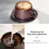 Cappuccino Cup Set with Saucers | by Anwer Fancy | Worldwide Shipping