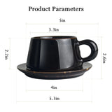 Cappuccino Cup Set with Saucers | by Anwer Fancy | Worldwide Shipping