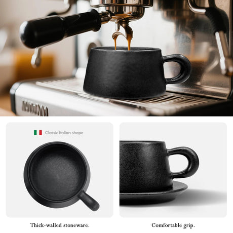 Cappuccino Cup Set with Saucers | by Anwer Fancy | Worldwide Shipping