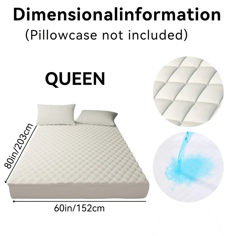 Luxury Waterproof Quilted Mattress Protector