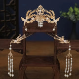 Chinese Bridal Crown Wedding Headdress | by Anwer Fancy | Worldwide Shipping