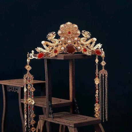 Chinese Bridal Crown Wedding Headdress | by Anwer Fancy | Worldwide Shipping