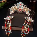 Chinese Bridal Crown Wedding Headdress | by Anwer Fancy | Worldwide Shipping