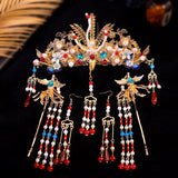 Chinese Bridal Crown Wedding Headdress | by Anwer Fancy | Worldwide Shipping