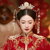Chinese Bridal Crown Wedding Headdress | by Anwer Fancy | Worldwide Shipping