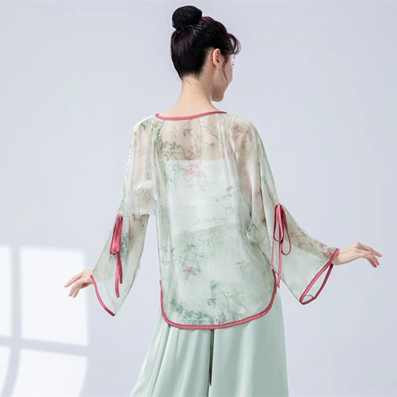 Classical Dance Tie - Dye Blouse | by Anwer Fancy | Worldwide Shipping