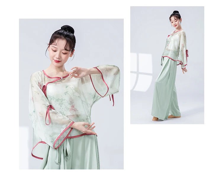 Classical Dance Tie - Dye Blouse | by Anwer Fancy | Worldwide Shipping