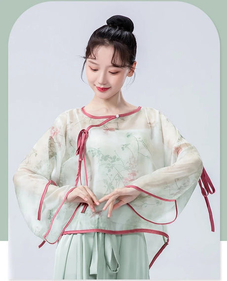 Classical Dance Tie - Dye Blouse | by Anwer Fancy | Worldwide Shipping