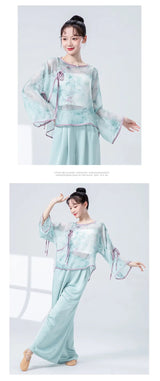 Classical Dance Tie - Dye Blouse | by Anwer Fancy | Worldwide Shipping