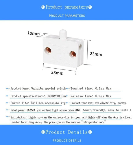 Closet Cabinet Light Switch | by Anwer Fancy | Worldwide Shipping