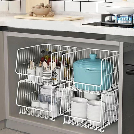 Closet Wire Storage Baskets | by Anwer Fancy | Worldwide Shipping