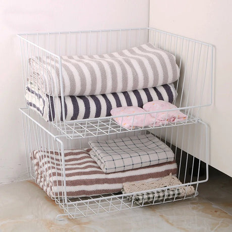 Closet Wire Storage Baskets | by Anwer Fancy | Worldwide Shipping