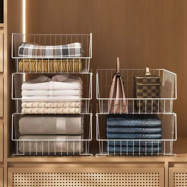 Closet Wire Storage Baskets | by Anwer Fancy | Worldwide Shipping
