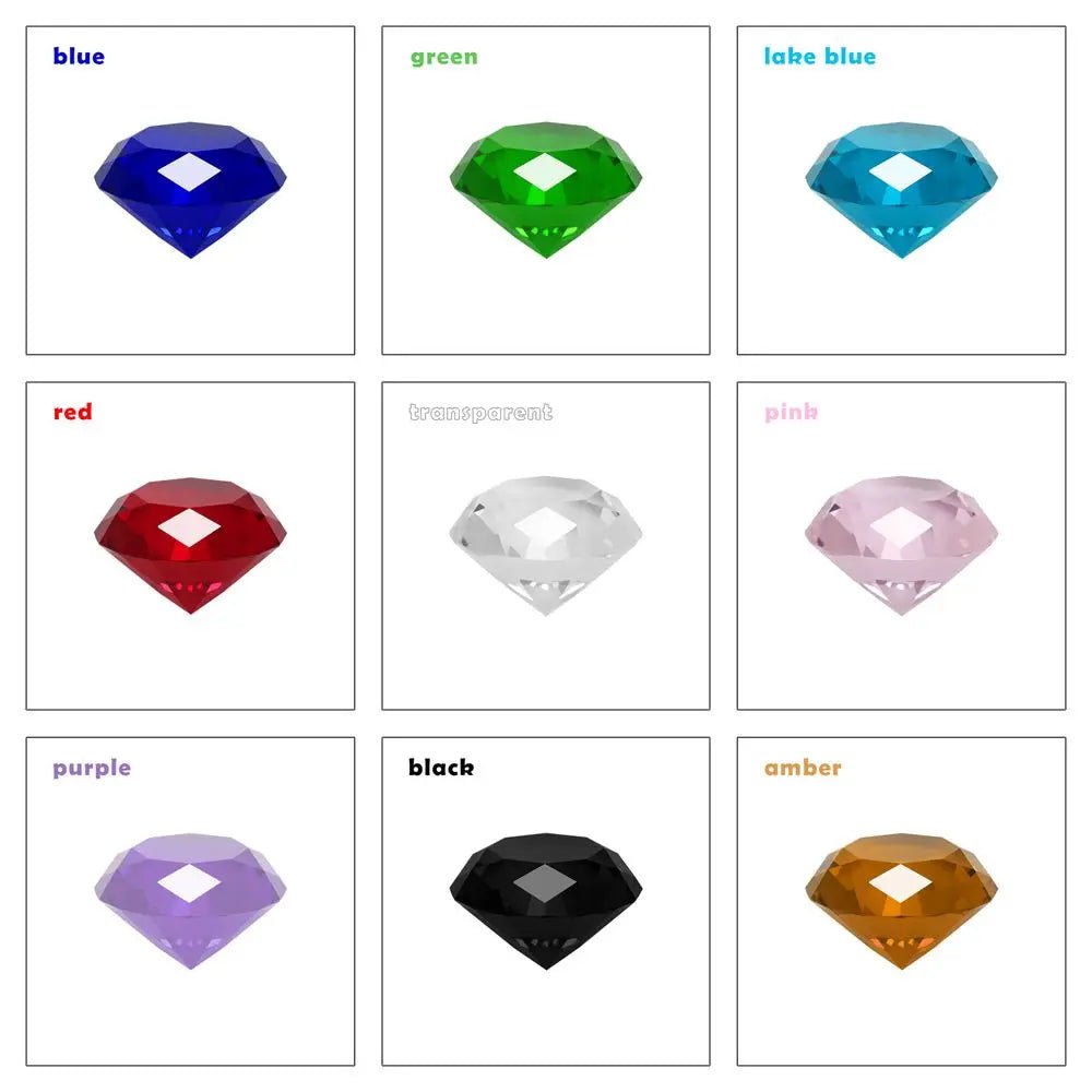 Colorful Crystal Diamond Decoration | by Anwer Fancy | Worldwide Shipping