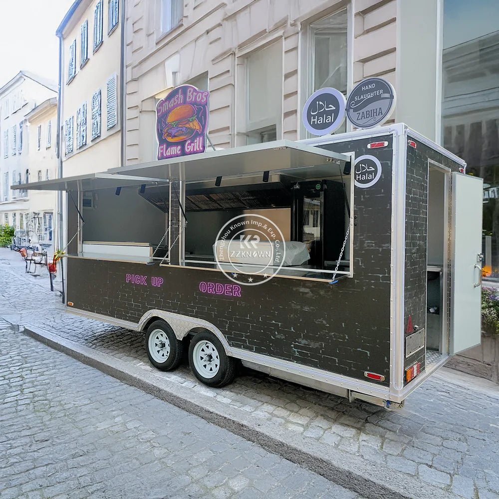 Custom Mobile Food Trailer | by Anwer Fancy | Worldwide Shipping