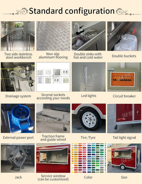 Custom Mobile Food Trailer | by Anwer Fancy | Worldwide Shipping