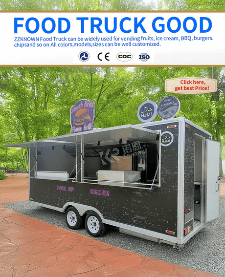 Custom Mobile Food Trailer | by Anwer Fancy | Worldwide Shipping