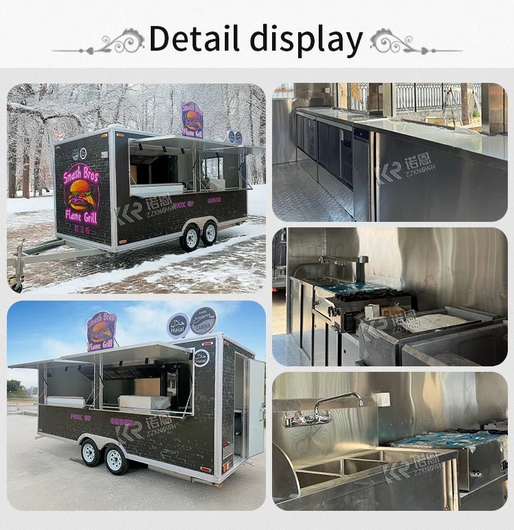 Custom Mobile Food Trailer | by Anwer Fancy | Worldwide Shipping