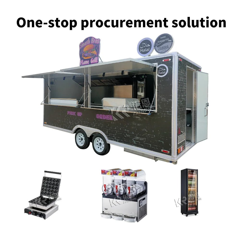 Custom Mobile Food Trailer | by Anwer Fancy | Worldwide Shipping