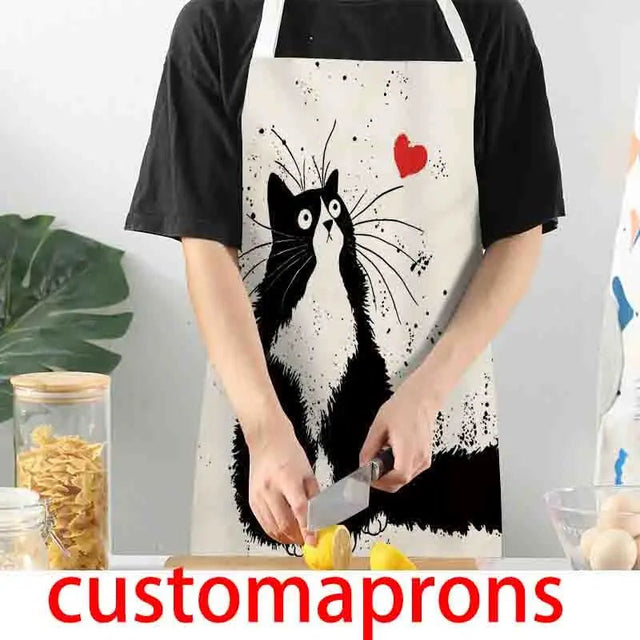 Custom Printed Kitchen Apron | by Anwer Fancy | Worldwide Shipping
