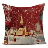 Decorative Christmas Pillow Cover | by Anwer Fancy | Worldwide Shipping