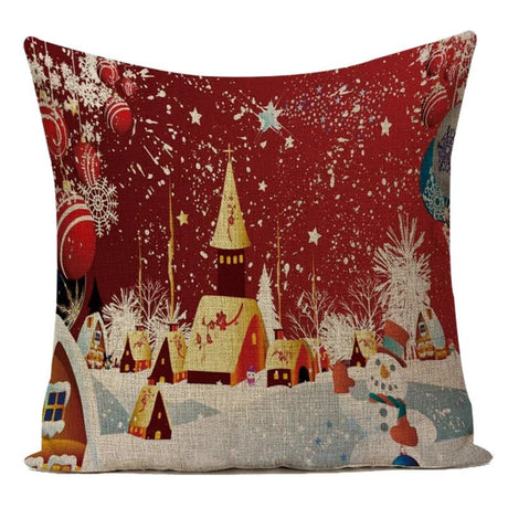 Decorative Christmas Pillow Cover | by Anwer Fancy | Worldwide Shipping