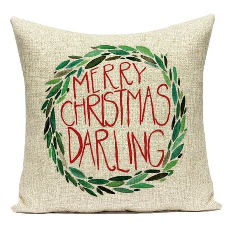 Decorative Christmas Pillow Cover | by Anwer Fancy | Worldwide Shipping