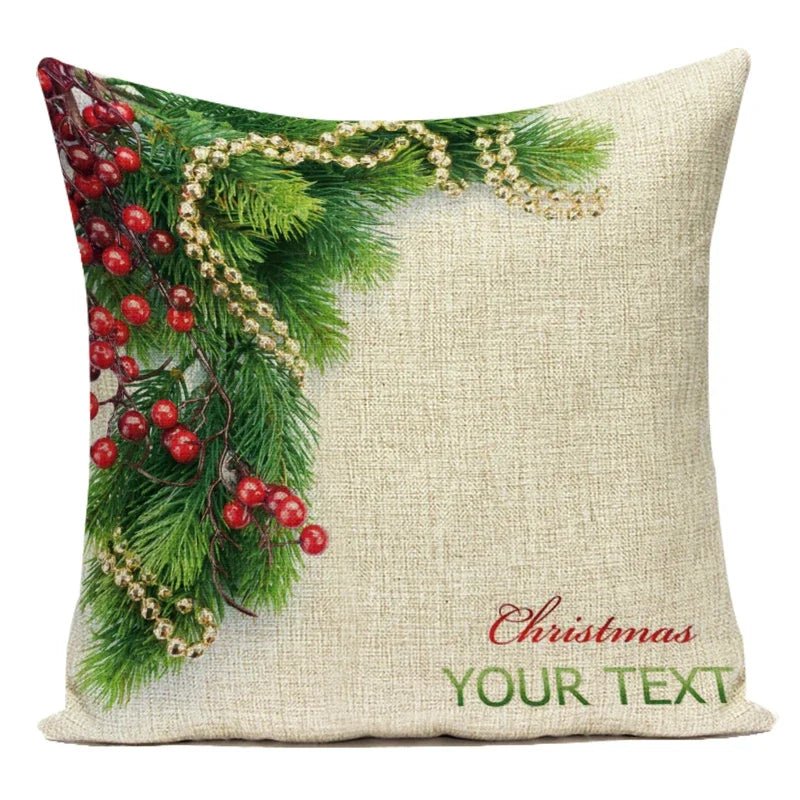 Decorative Christmas Pillow Cover | by Anwer Fancy | Worldwide Shipping