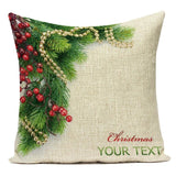 Decorative Christmas Pillow Cover | by Anwer Fancy | Worldwide Shipping