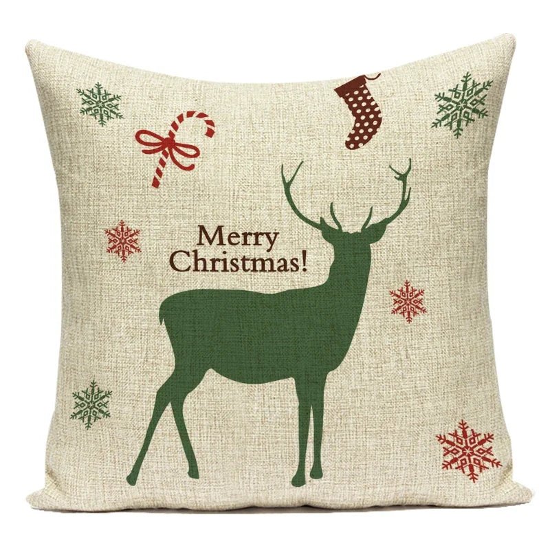 Decorative Christmas Pillow Cover | by Anwer Fancy | Worldwide Shipping