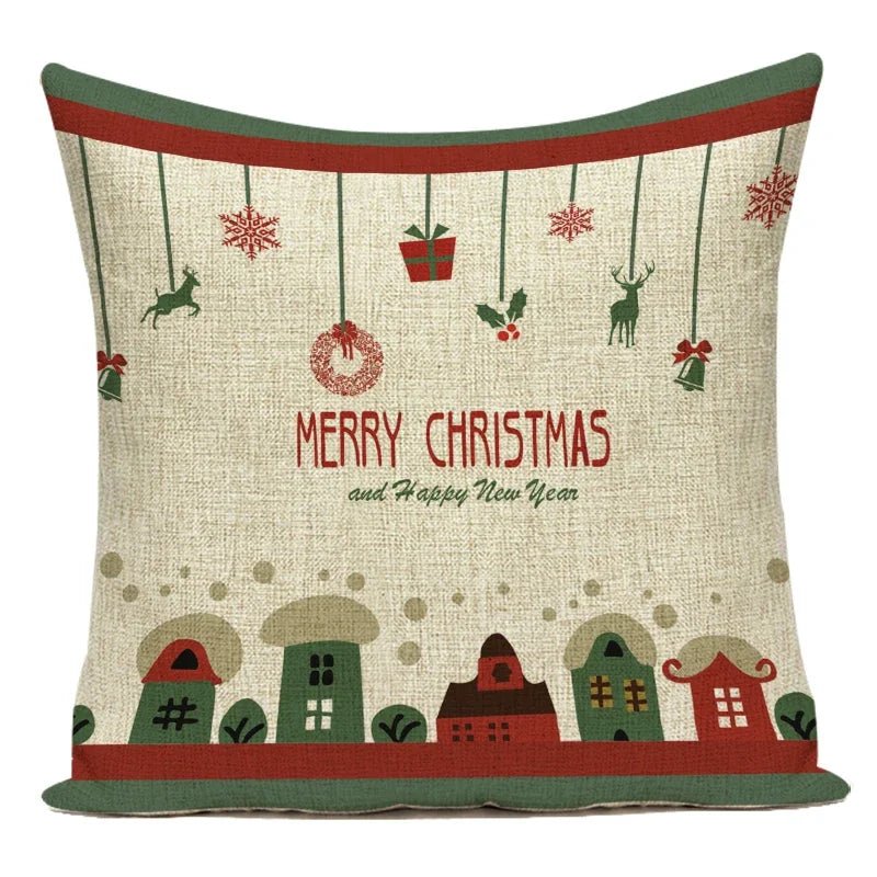 Decorative Christmas Pillow Cover | by Anwer Fancy | Worldwide Shipping