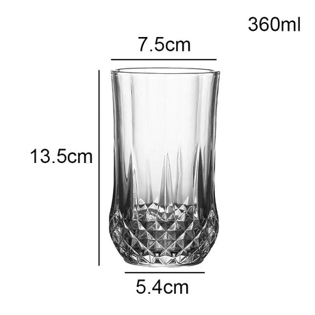 Diamond Wine Glass Tumblers | by Anwer Fancy | Worldwide Shipping