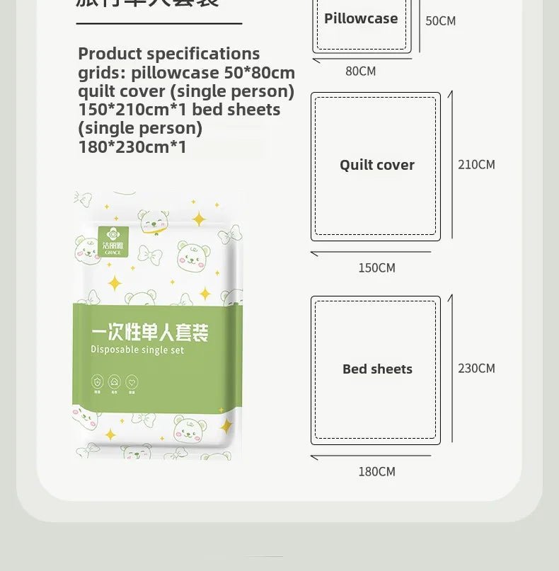 Disposable Bed Sheet Set | by Anwer Fancy | Worldwide Shipping