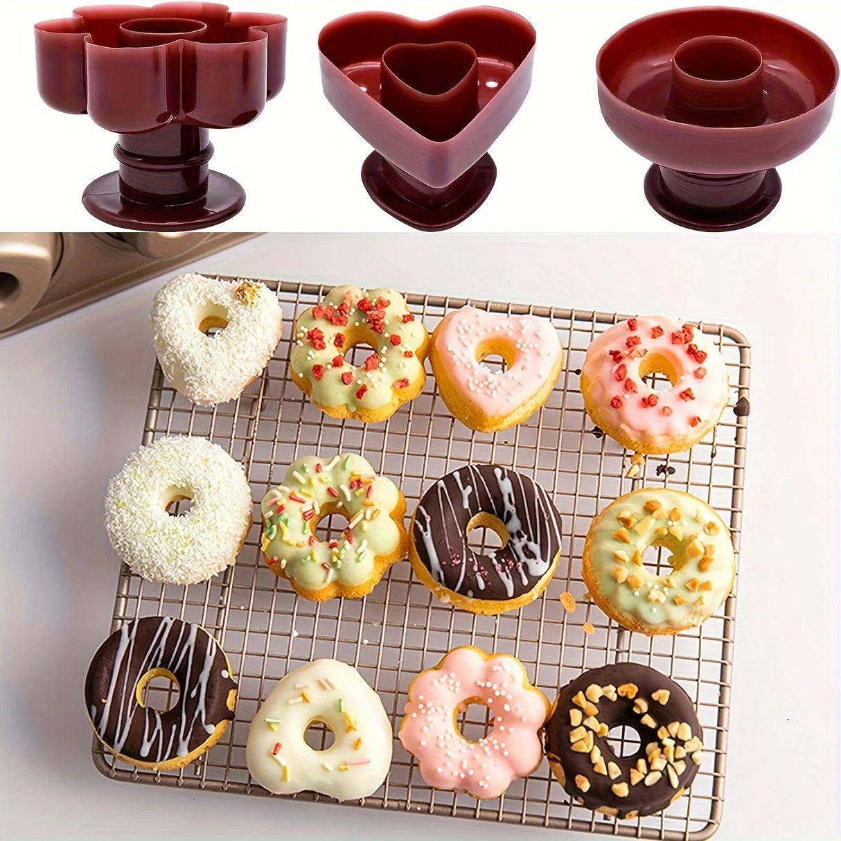 Donut Molds Set | by Anwer Fancy | Worldwide Shipping