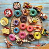 Doughnut Fridge Magnet | by Anwer Fancy | Worldwide Shipping