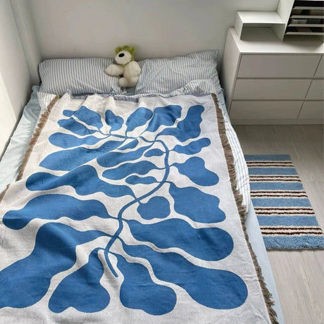 England Blue Sofa Blanket | by Anwer Fancy | Worldwide Shipping