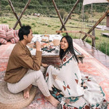 Ethnic Bohemian Blanket | by Anwer Fancy | Worldwide Shipping