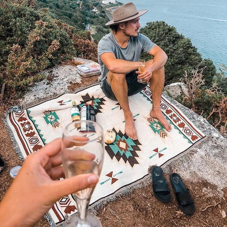 Ethnic Bohemian Blanket | by Anwer Fancy | Worldwide Shipping